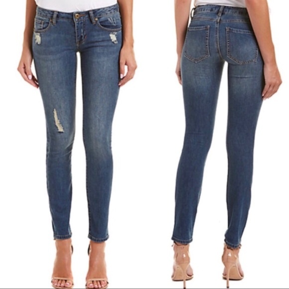 CAbi Denim - CABI SKINNY DISTRESSED JEANS ~ 4 ~ STRETCH FABRIC